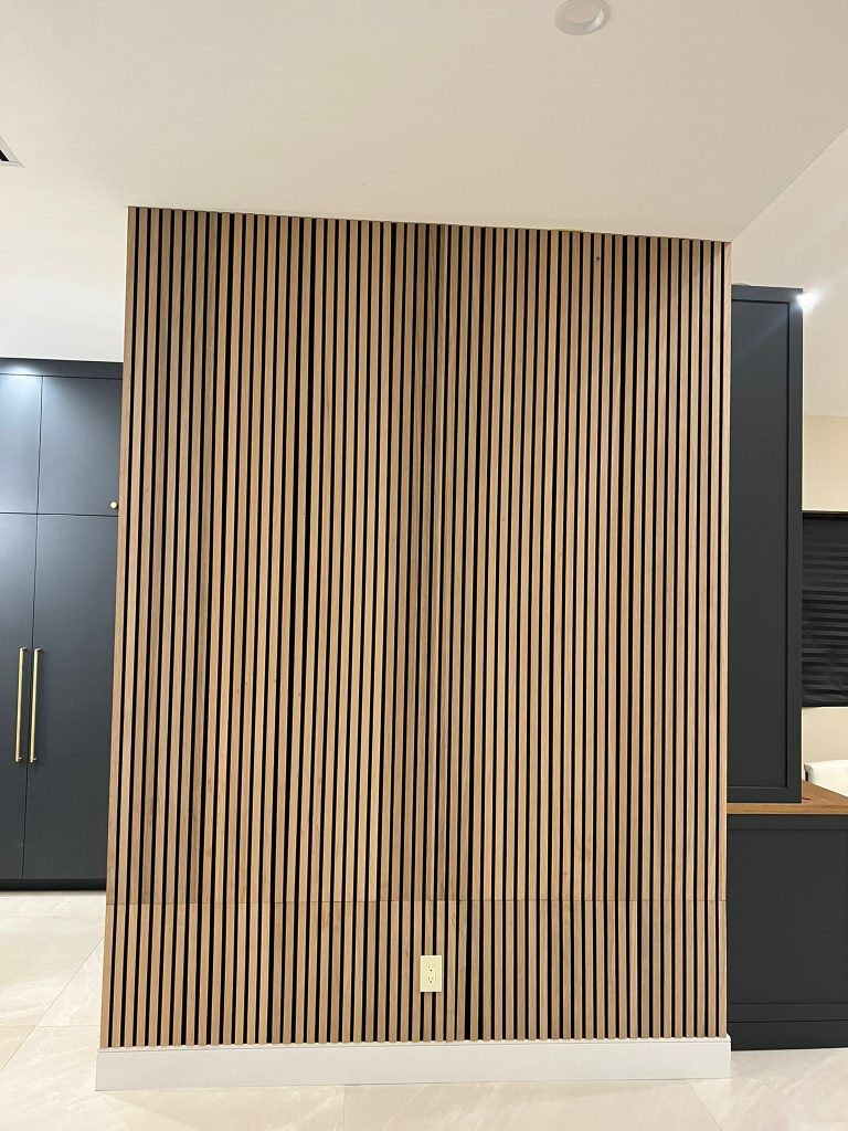 Natural Oak Wood Wall Panels 8ft (2Pack) – 100% Real Oak Finish – Wood ...